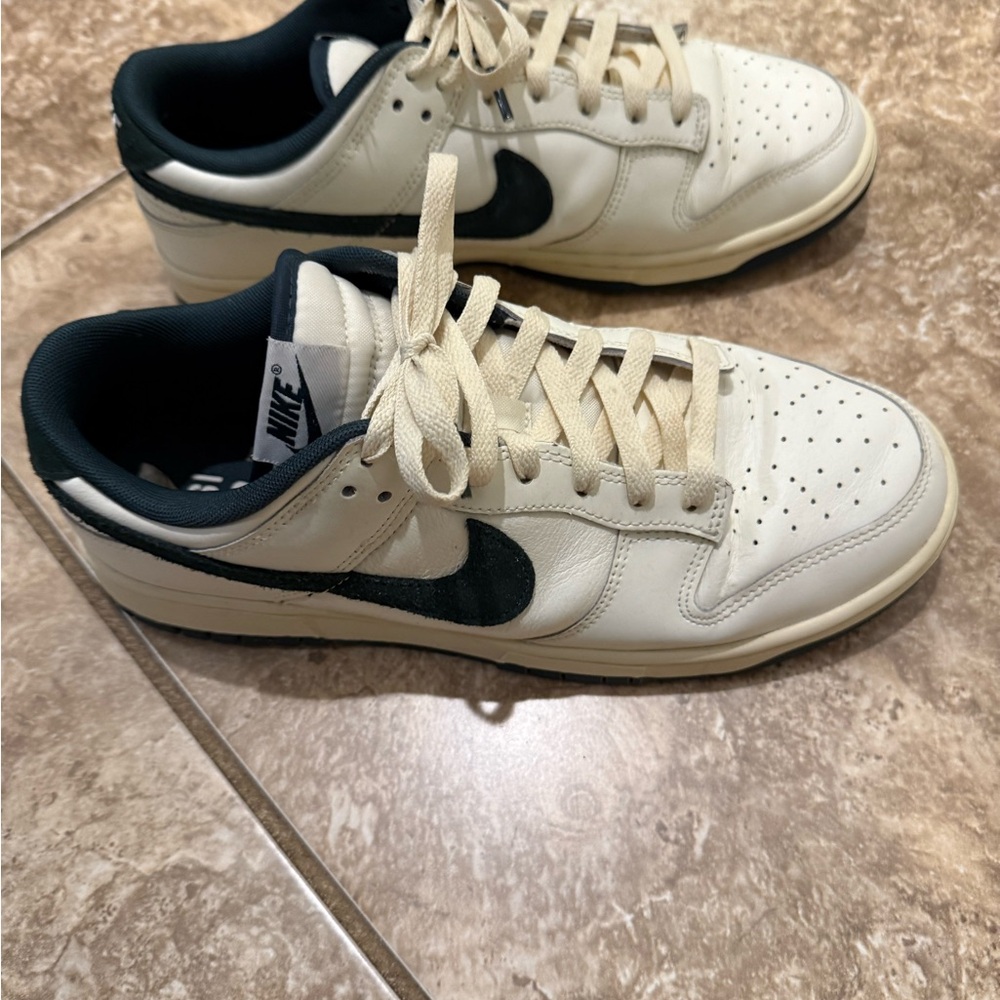 Nike Dunk Low Athletic Department Sail/Deep Green-Coconut Milk